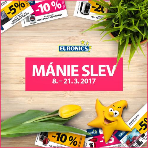 Mánie slev v EURONICS!