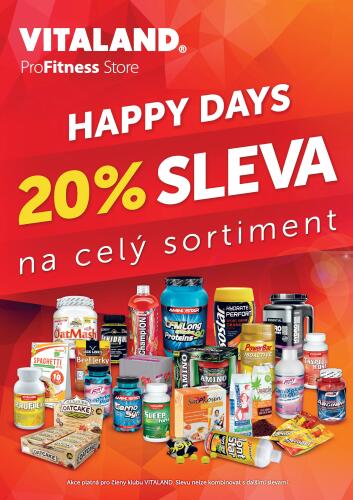 Vitaland - Happy days 20% sleva
