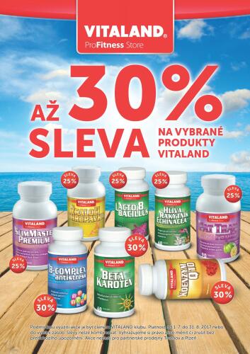 VITALAND - červencové slevy