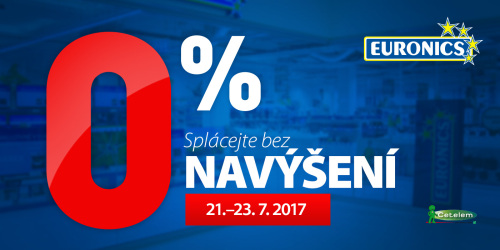 Nulové splátky v Euronics!