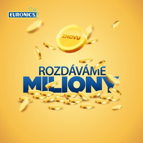 Euronics znovu rozdává milióny!