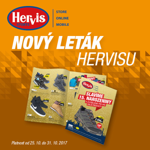 HERVIS - nový leták