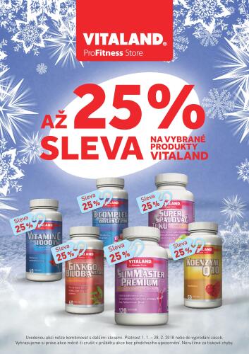 VITALAND - 25% sleva