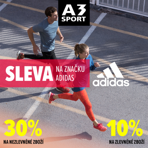 A3 SPORT - sleva na značku ADIDAS