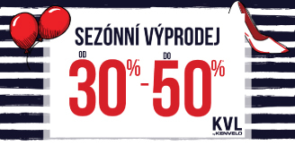 KENVELO -   SEZÓNNÍ VÝPRODEJ od 30%  do 50%