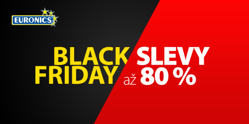 Black Friday v Euronics – slevy až 80%!