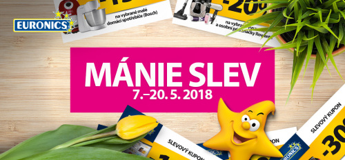 Mánie slev v EURONICS!