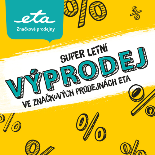 ETA - super letní výprodej