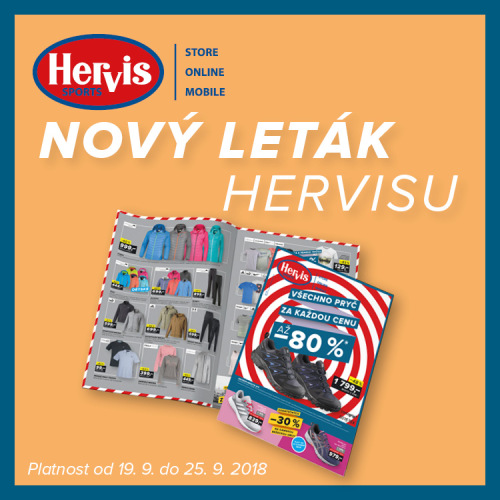 HERVIS - nový leták