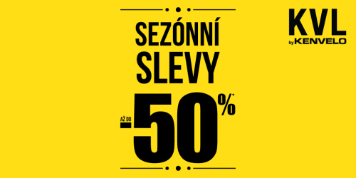 KENVELO - sleva až 50%