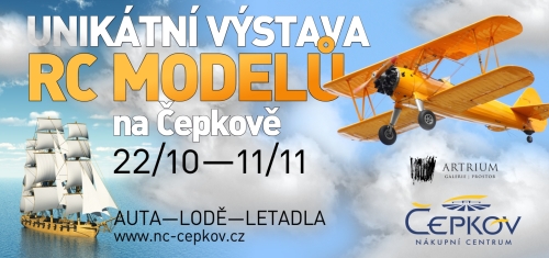Unikátní výstava RC-MODELŮ