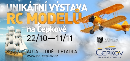 Unikátní výstava RC-MODELŮ