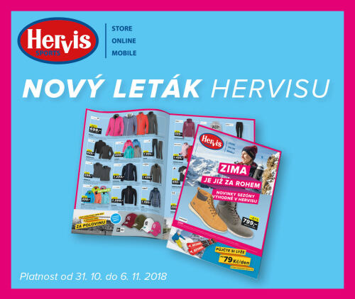 HERVIS - nový leták