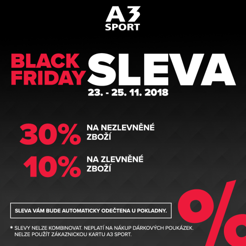 A3 SPORT - BLACK FRIDAY