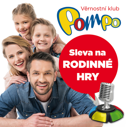 POMPO - sleva na rodinné hry