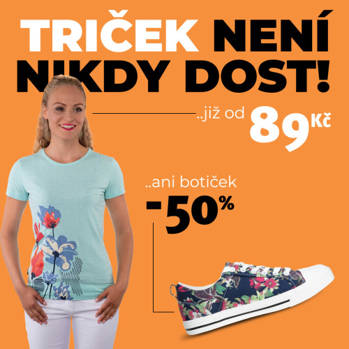 Triček není nikdy dost