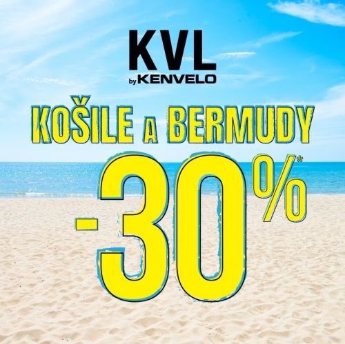 KENVELO - košile a bermudy - 30%