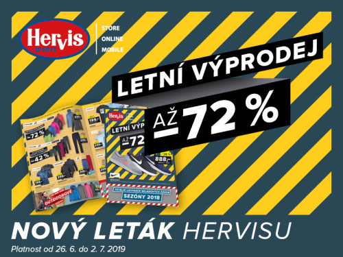 Nový leták Hervis