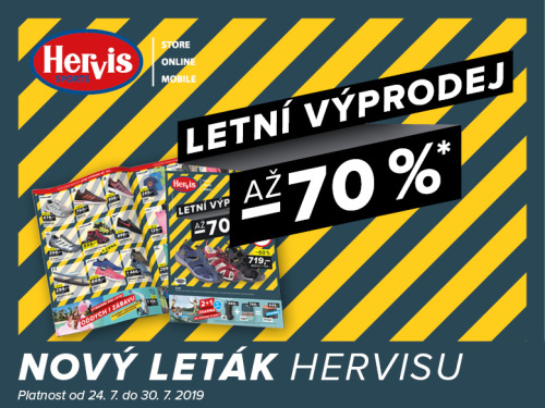 Nový leták Hervis