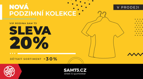 SAM 73 - Nová podzimní kolekce