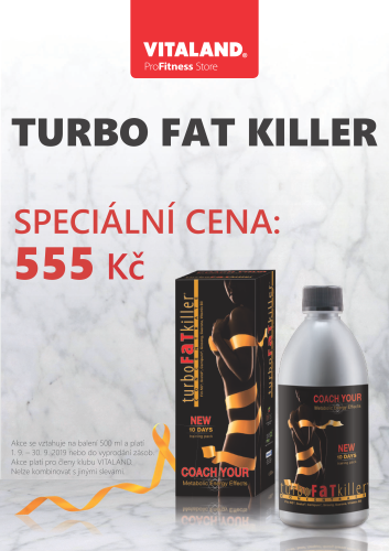 VITALAND AKCE: TURBO FAT KILLER za 555 Kč!