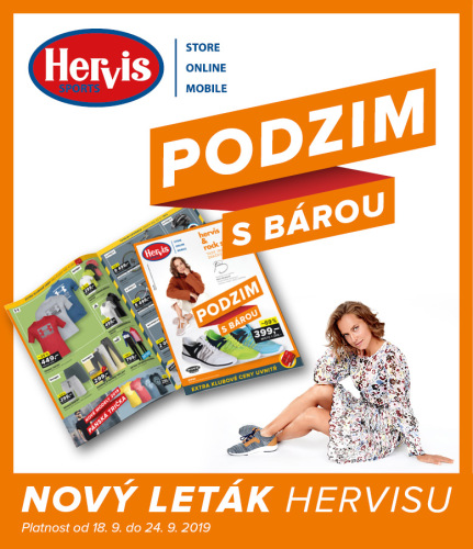 Nový leták Hervis