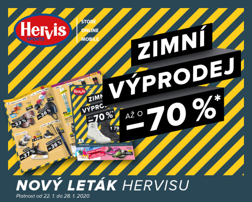 HERVIS - zimní výprodej