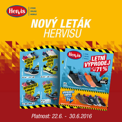 Nový leták HERVISU